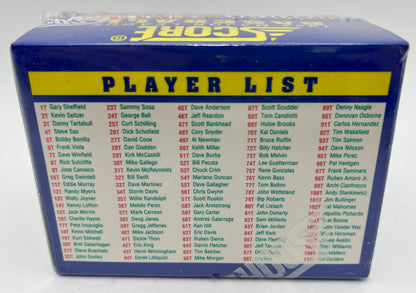 1992 Baseball Score Rookie and Traded Set