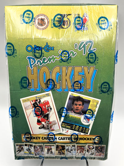 1992 Hockey OPC O-Pee-Chee Premier Case -Not in Factory Box