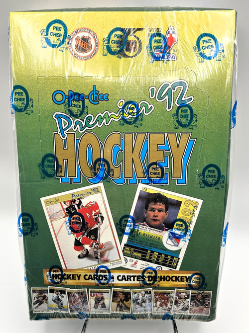 1992 Hockey OPC O-Pee-Chee Premier Case -Not in Factory Box