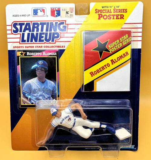 1992 Roberto Alomar Starting Lineup with Card Factory Sealed - Vintage