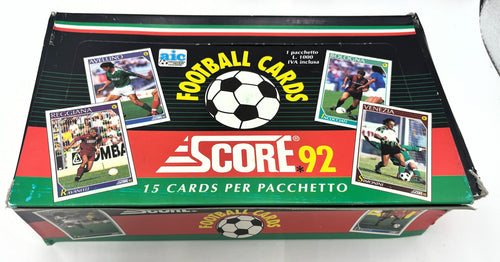 1992 Score Soccer Italian Box AIC -Baggio Maldini RC