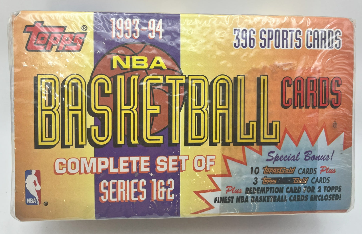 1993-94 Basketball Topps Complete Factory Set -Jordan
