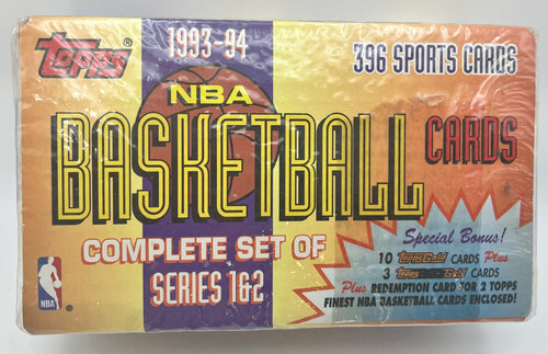1993-94 Basketball Topps Complete Factory Set -Jordan