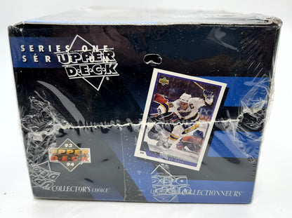 1993-94 Hockey Upper Deck Series 1 Box Bilingual