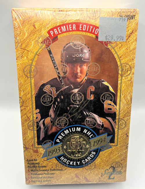 1993-94 Leaf Hockey Series 2 Factory Sealed Box  36ct- Brodeur