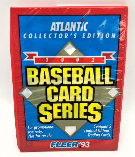 1993 Fleer Baseball Atlantic Collectors Series Factory Pack