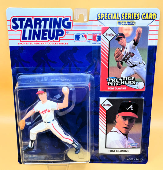 1993 Tom Glivine Starting Lineup with Card Factory Sealed - Vintage
