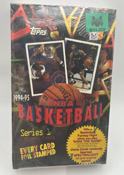 1994-95 Basketball Topps Series 1 36 ct Box
