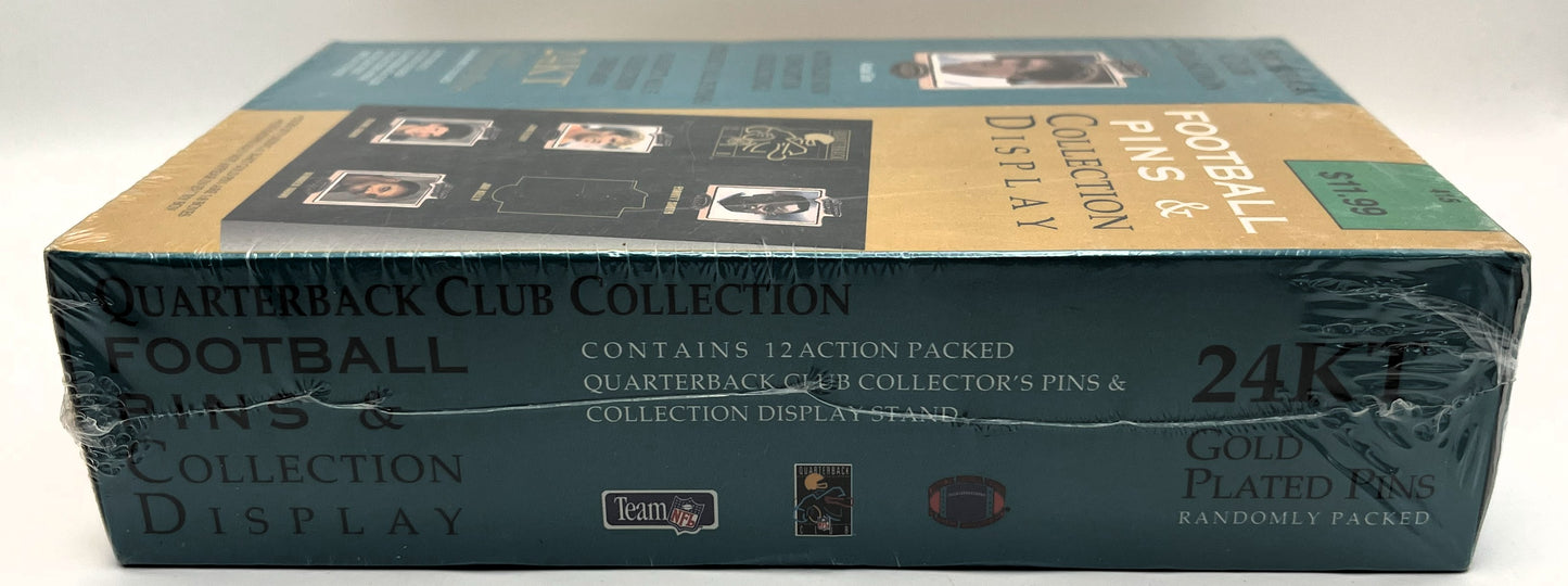 1994 Action Packed Football Pins Factory Sealed Box -24k Gold - Super Rare