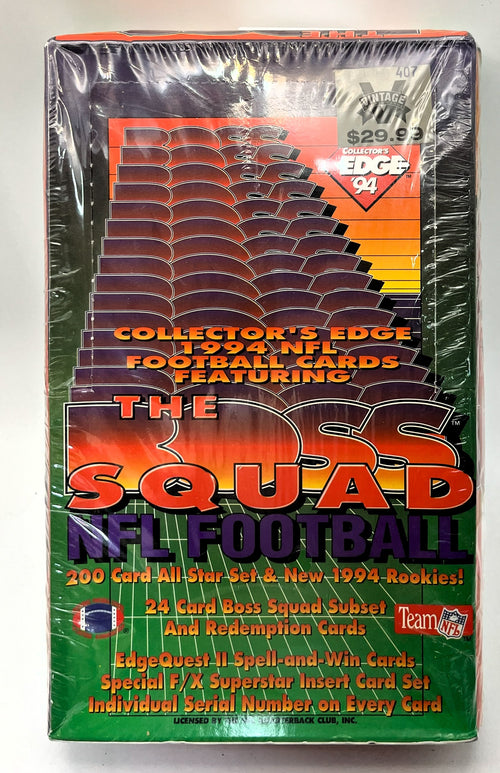 1994 Football Collectors Edge Box