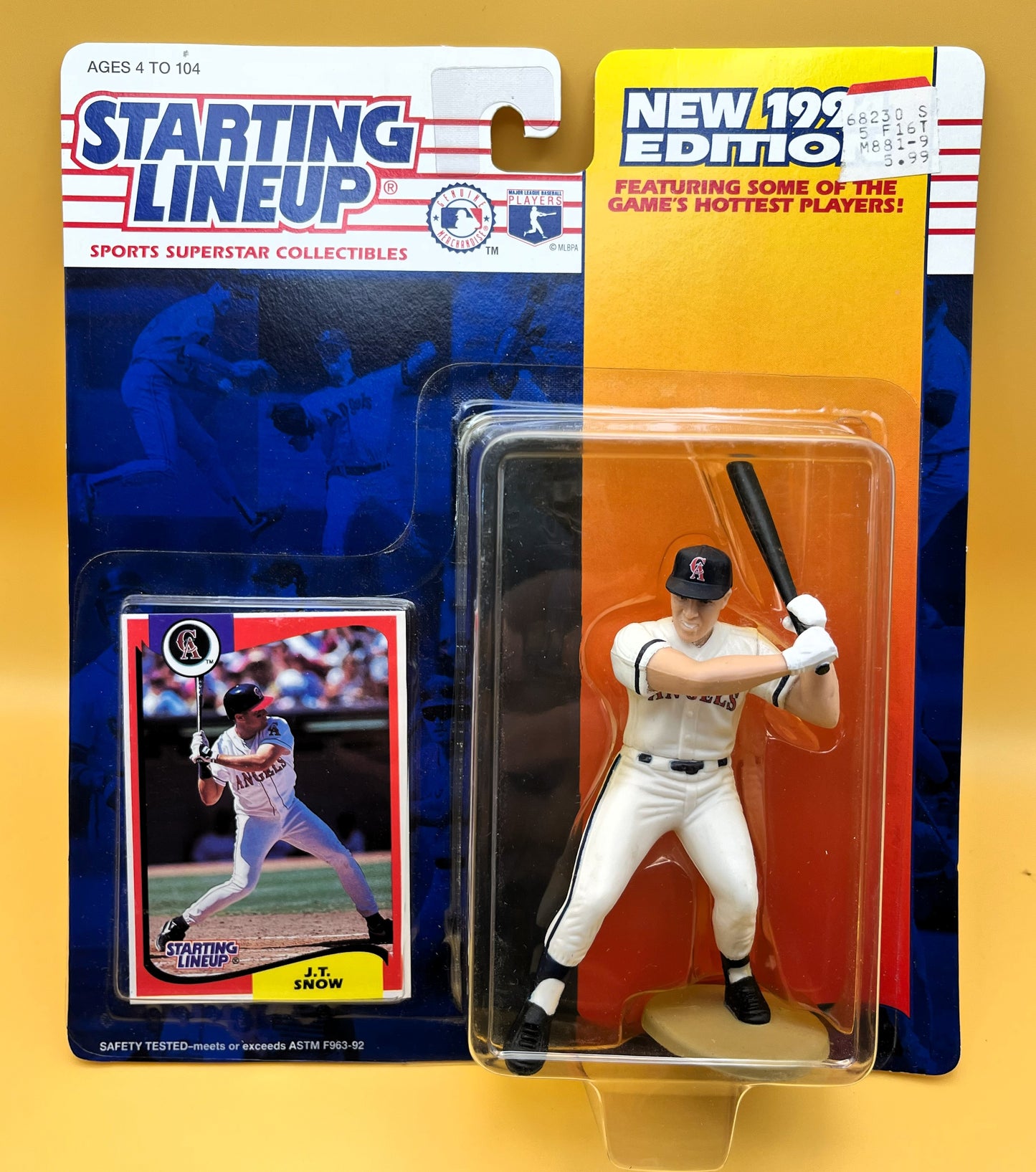 1994 J.T. Snow Starting Lineup with Card Factory Sealed - Vintage