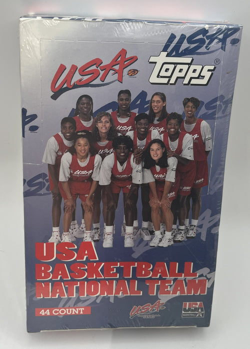 96 Basketball Topps USA Women's Basketball Team Box