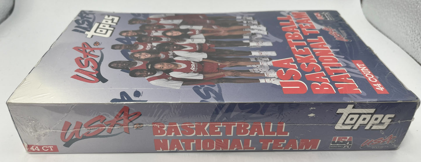 96 Basketball Topps USA Women's Basketball Team Box