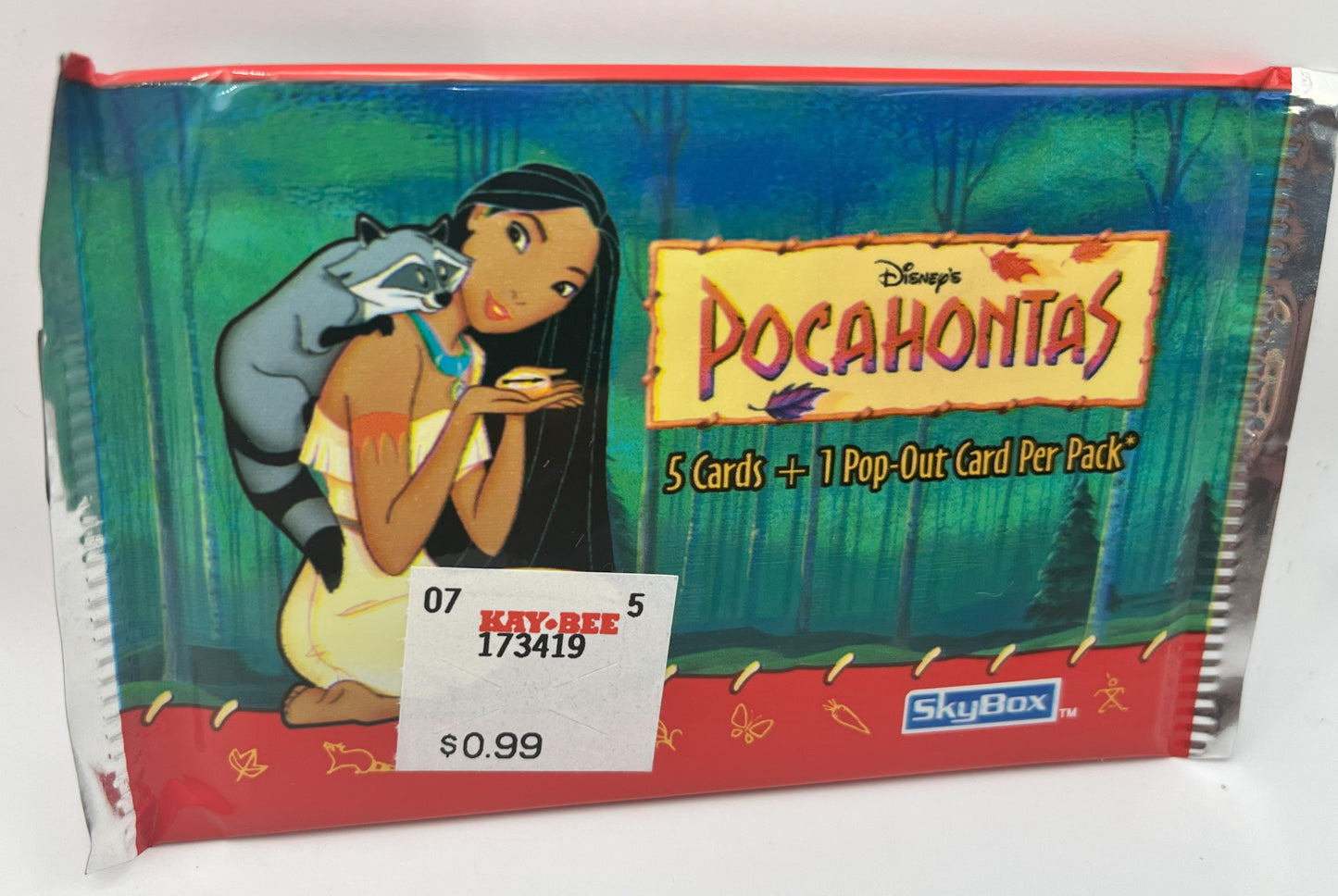 1995 Disney Pocahontas Skybox Pack