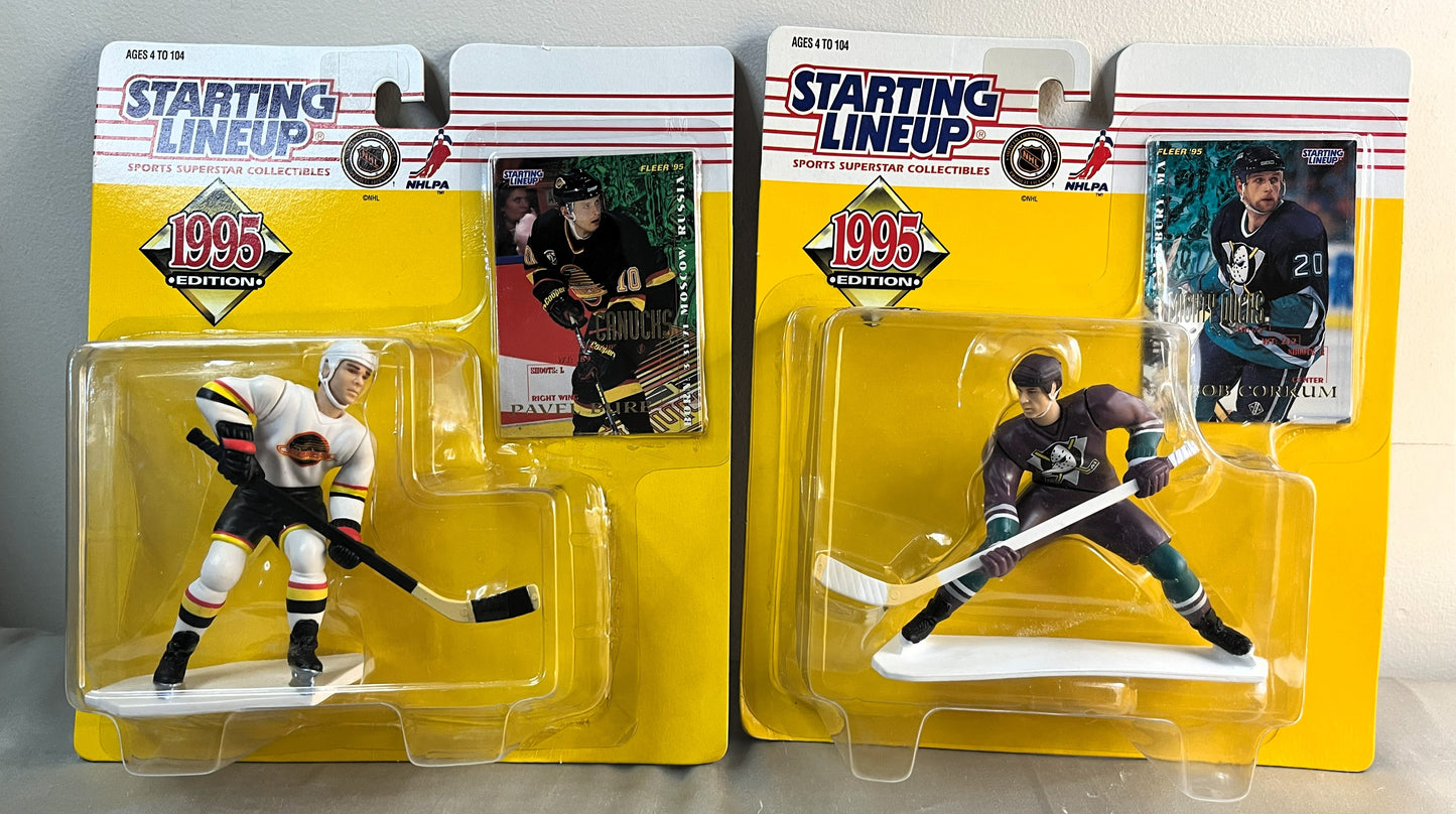 1995 NHL Hockey FULL SET Starting Lineup with Card Factory Sealed - Vintage w/ Rookies