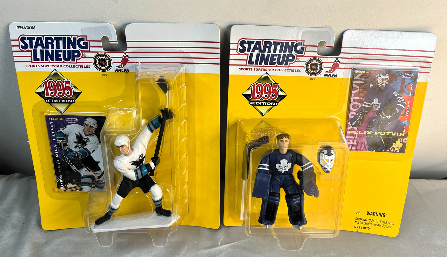 1995 NHL Hockey FULL SET Starting Lineup with Card Factory Sealed - Vintage w/ Rookies
