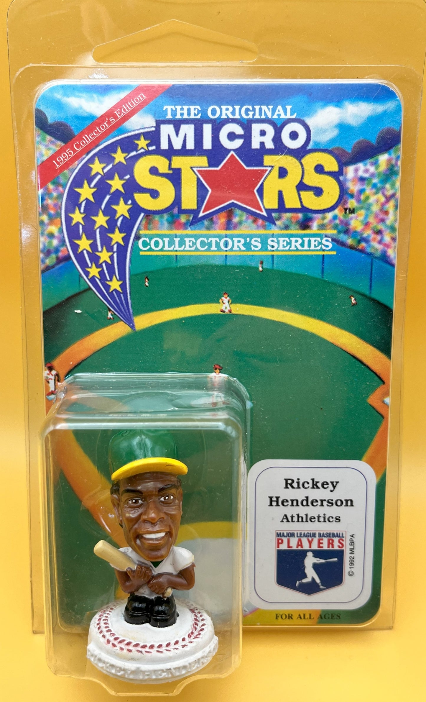 1995 Rickey Henderson MicroStars