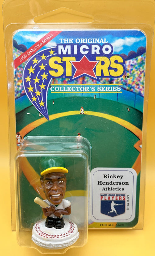 1995 Rickey Henderson MicroStars