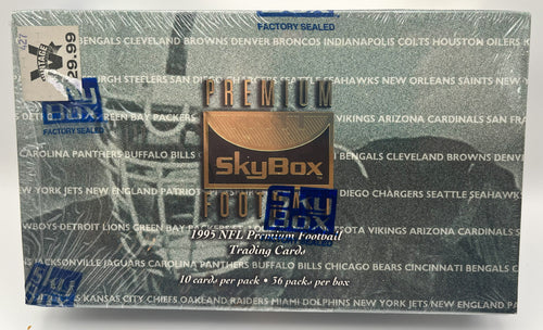 1995 Skybox Premium Football Factory Sealed Box - Rare
