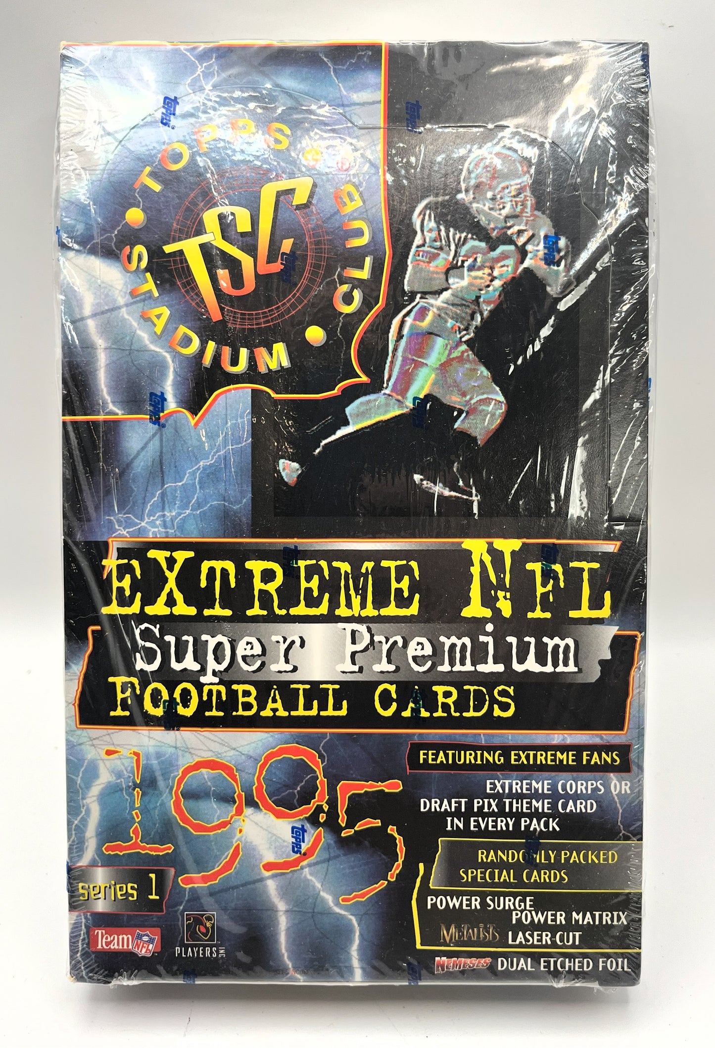1995 Stadium Club Football Series 1 Factory Sealed Box