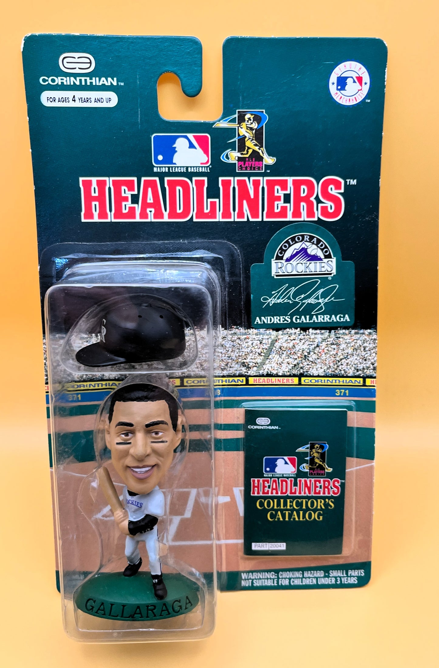 1996 Andres Galarraga Headliner