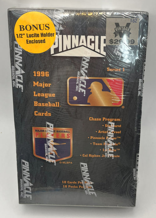 1996 Baseball Pinnacle Series 1 Box RARE