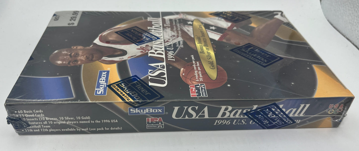1996 Basketball USA Skybox Olympic Men's Team Box