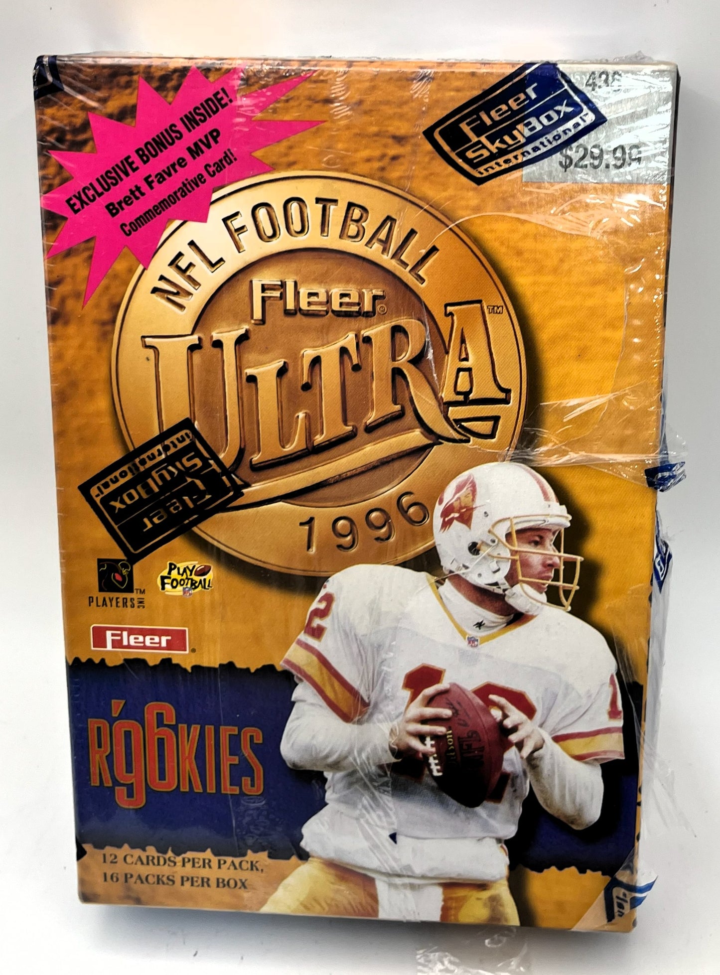 1996 Football Fleer Ultra Factory Sealed Box