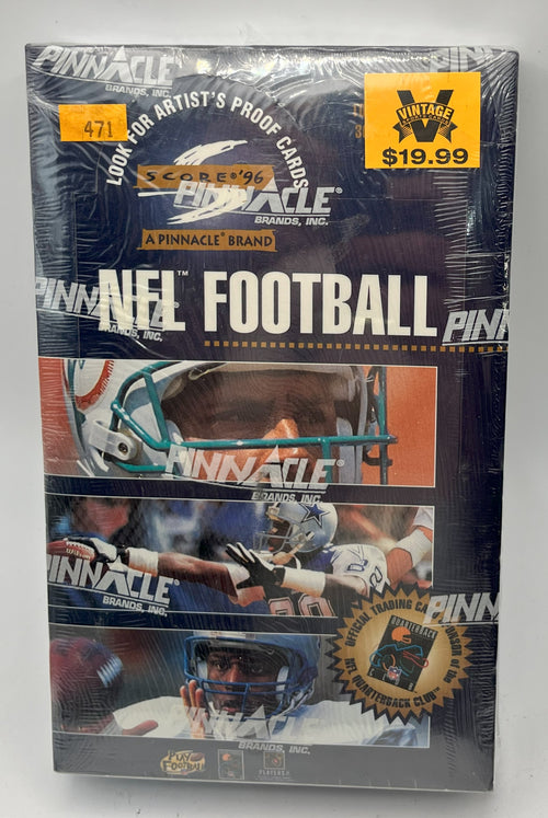 1996 Football Score Pinnacle Factory Sealed Retail Box