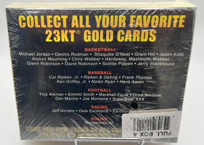 1996 Jerry Stackhouse 23k Gold Card - Limited Edition RARE