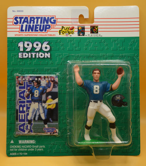 1996 Mark Brunell Starting Lineup w/ Card  Factory Sealed - Vintage