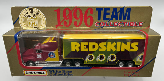 1996 Washington Redskins Matchbox Semi Truck