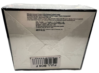 1997-98 Collectors Edge Extreme Football Factory Sealed Box