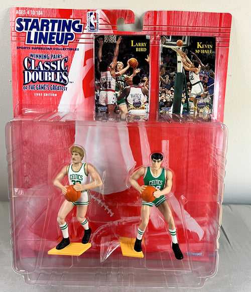 1997 Larry Bird Kevin McHale Classic Doubles NBA Starting Lineup with Card Factory Sealed