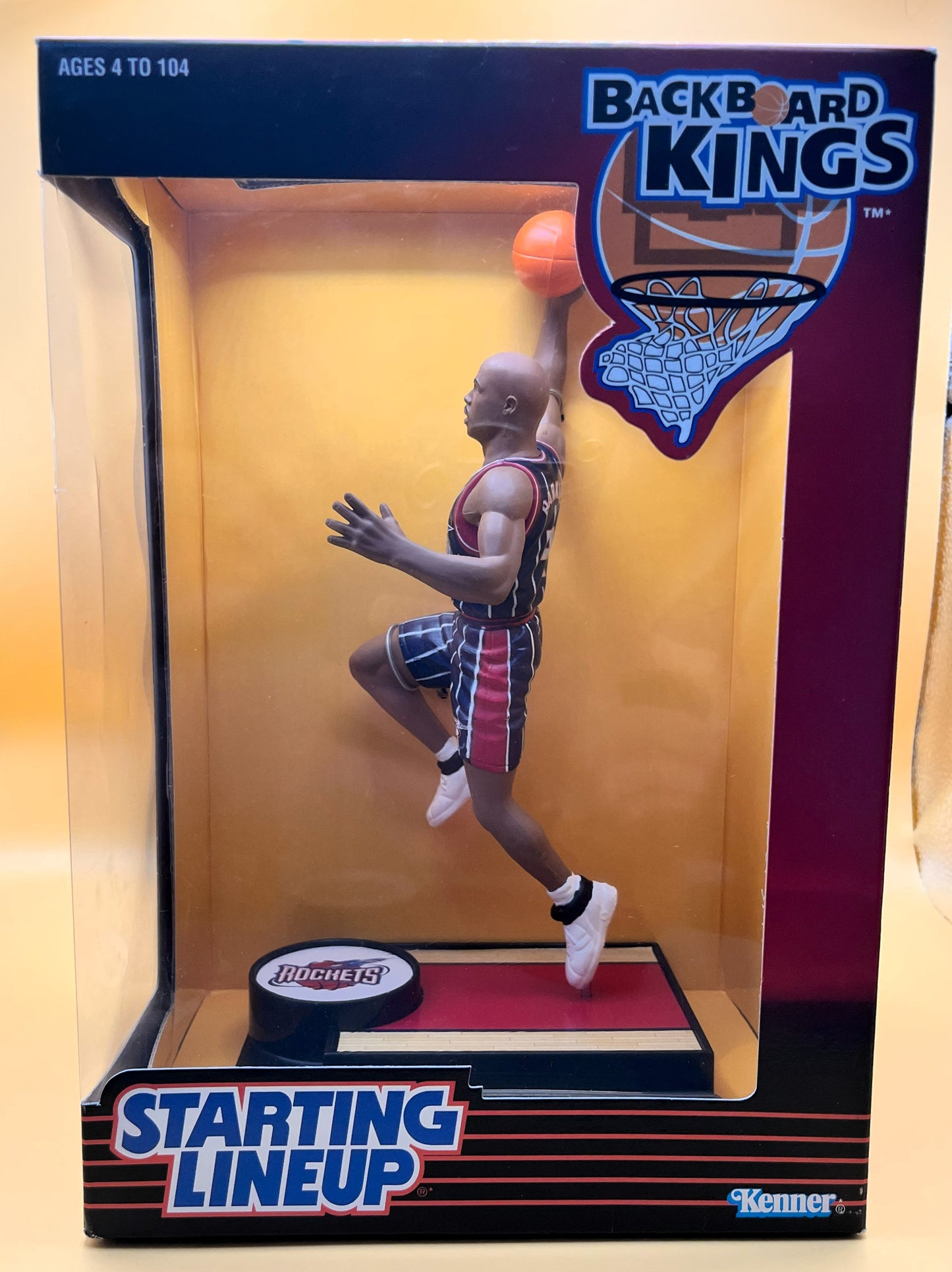 1997 Charles Barkley Backboard Kings Starting Lineup NBA Factory Packaging - Vintage