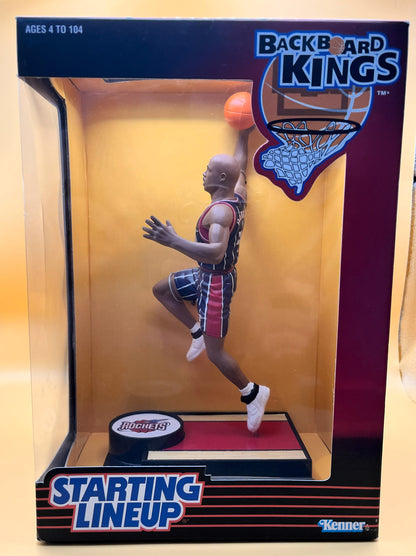 1997 Charles Barkley Backboard Kings Starting Lineup NBA Factory Packaging - Vintage