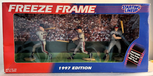 1997 Chipper Jones Freeze Frame  Baseball Starting Lineup Factory Packaging