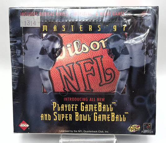 1997 Collectors Edge Masters Collection Football Factory Sealed Box -Rare