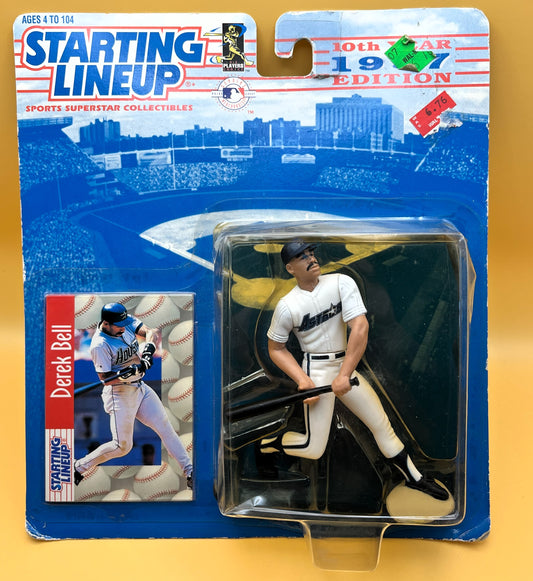 1997 Derek Bell Starting Lineup with Card Factory Sealed - Vintage