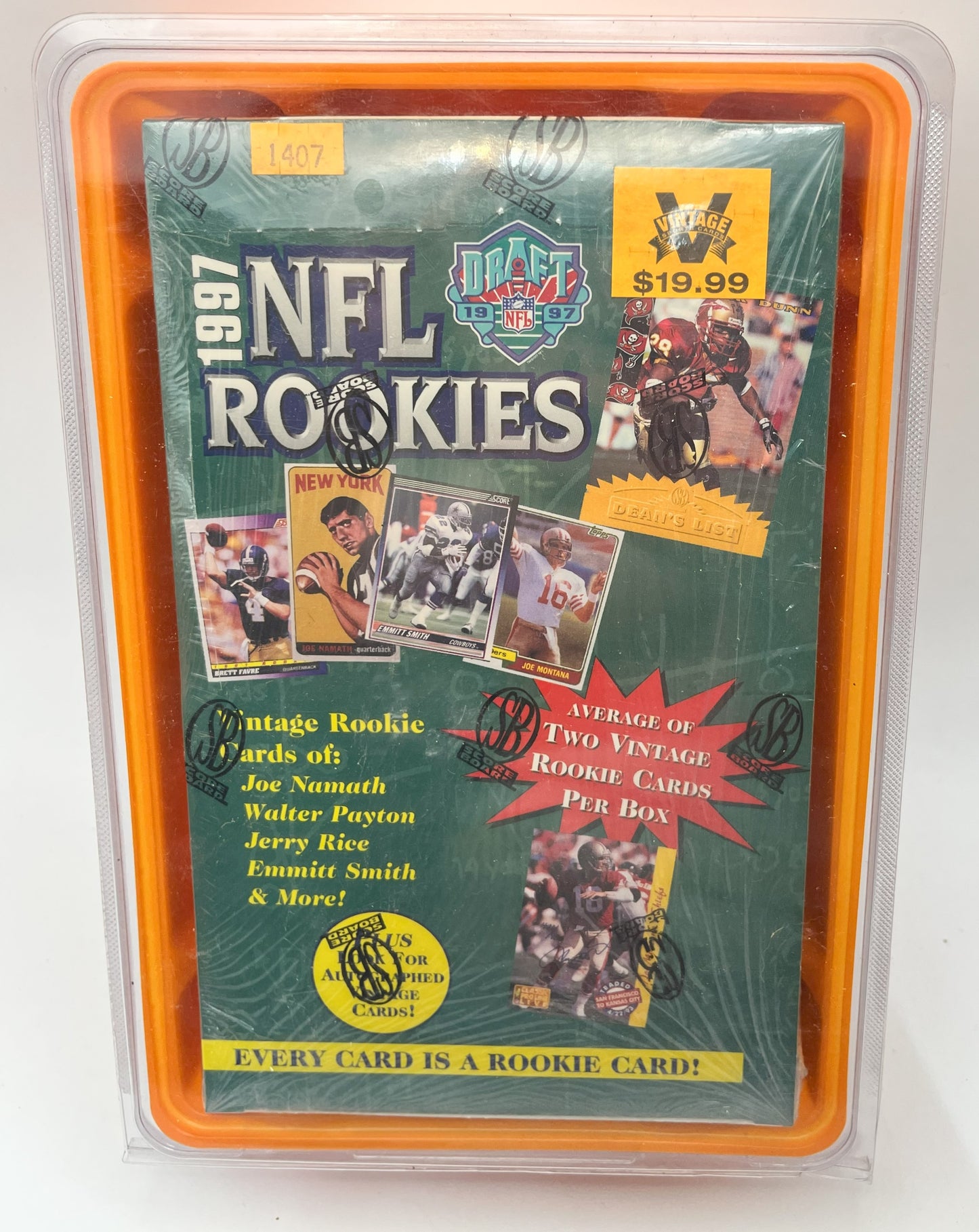 1997 Football NFL Draft Rookies Box Very RARE