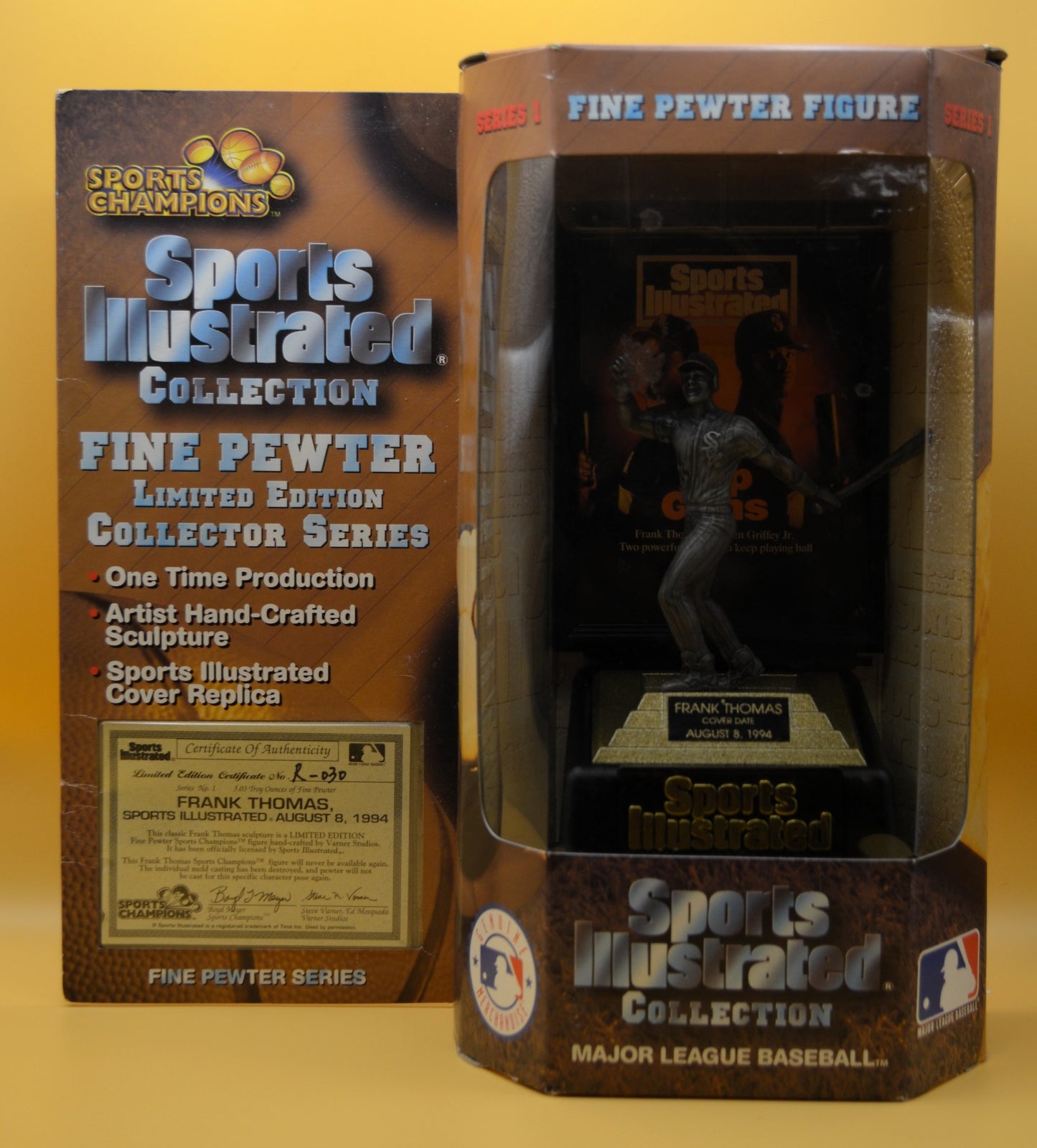 1997 Frank Thomas Pewter Sports Illustrated Series 1 -Limited Ed.