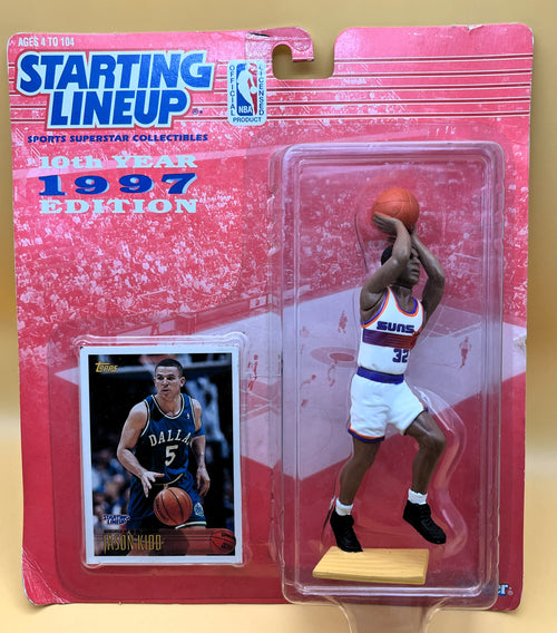 1997 Jason Kidd Starting Lineup w/ Card  Factory Sealed - Vintage