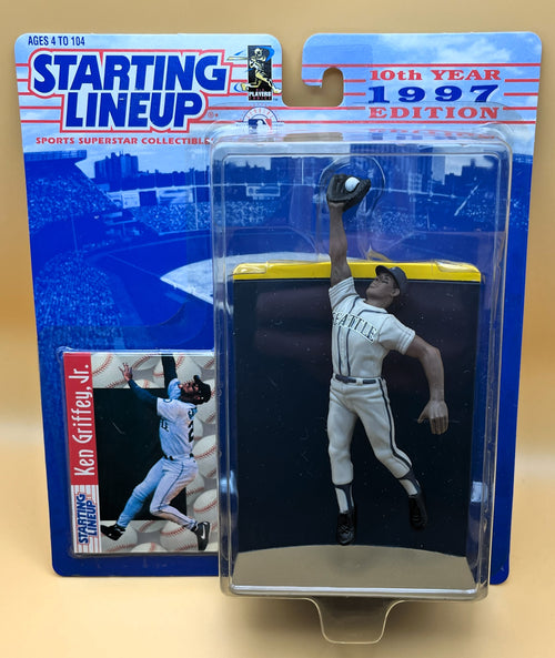 1997 Ken Griffey Jr. Starting Lineup with Card Factory Sealed - Vintage
