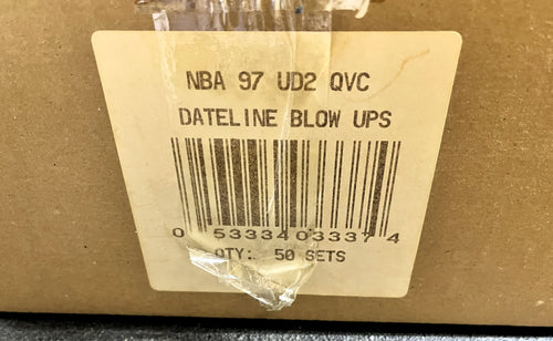 1997 Upper Deck NBA Dateline Sets of 10 -Case of 50 Very Rare