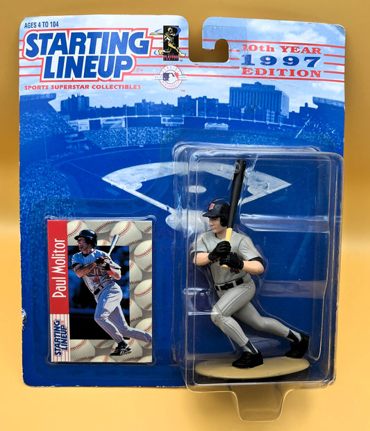1997 Paul Molitor Starting Lineup with Card Factory Sealed - Vintage