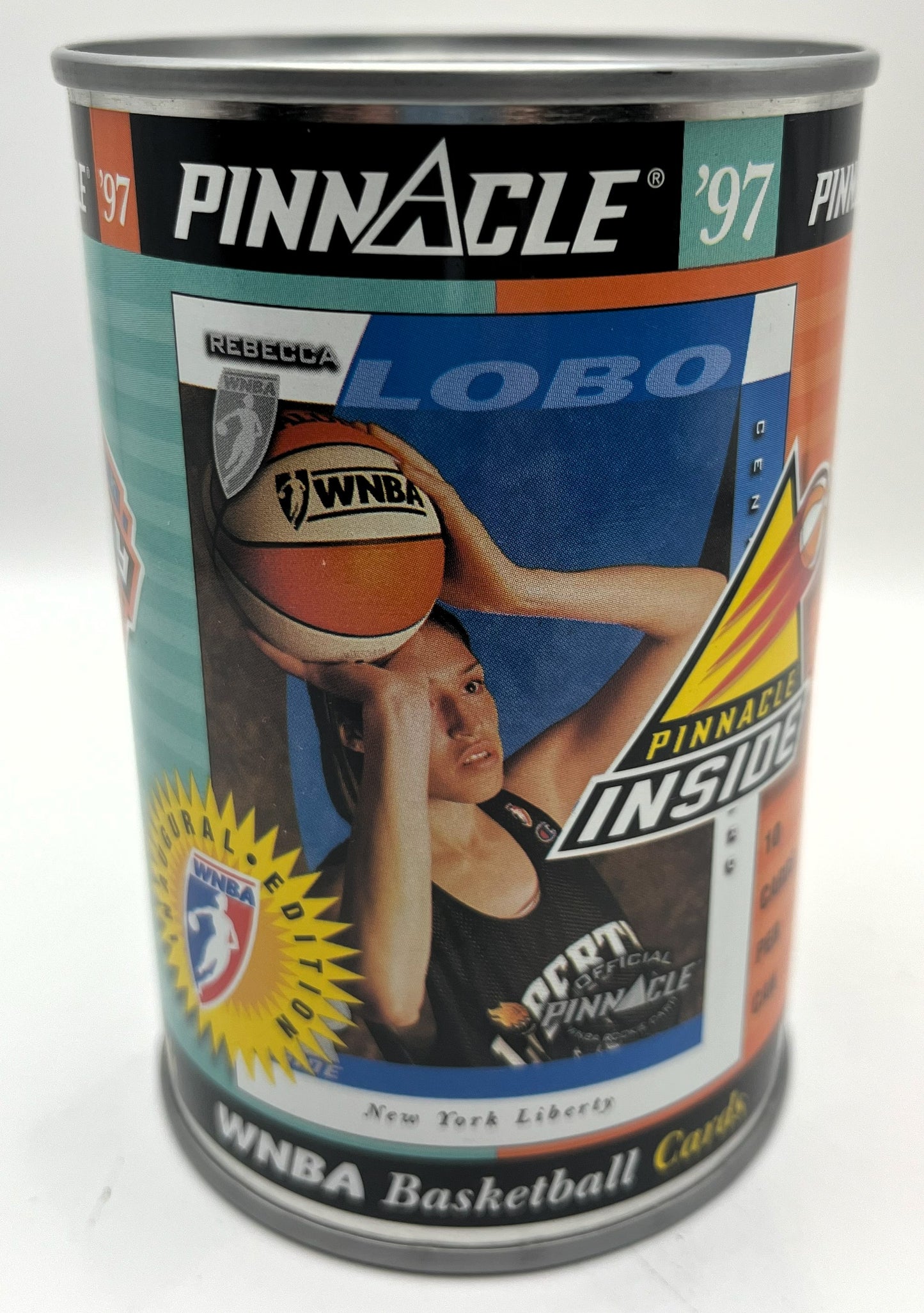 1997 Pinnacle WNBA Women's Basketball Unopened Factory Single Can- Liberty
