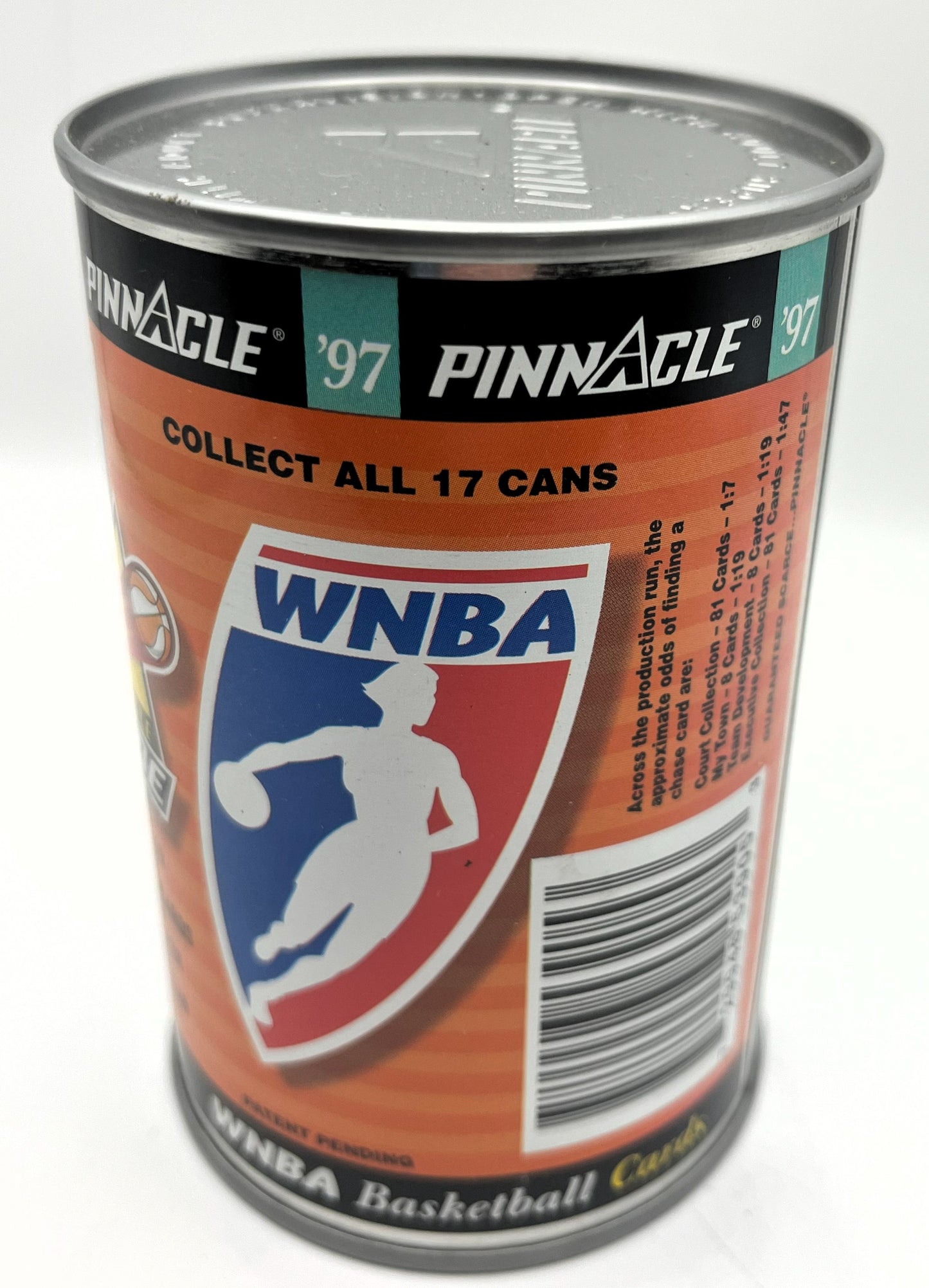 1997 Pinnacle WNBA Women's Basketball Unopened Factory Single Can- Liberty