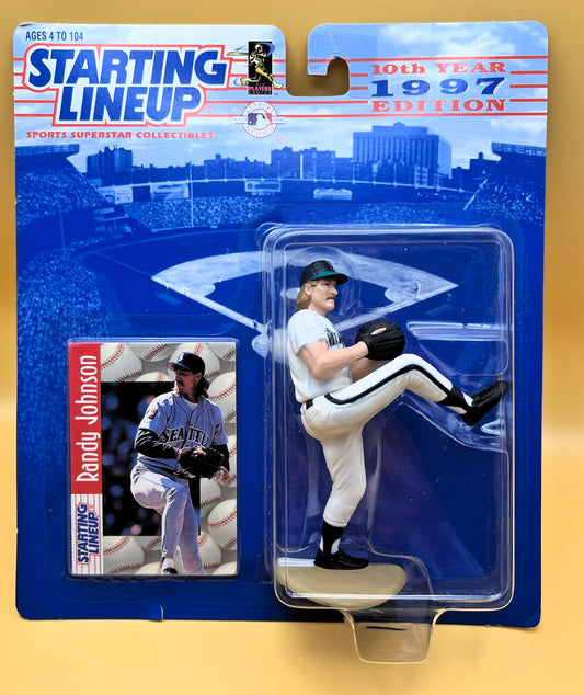 1997 Randy Johnson Starting Lineup with Card Factory Sealed - Vintage