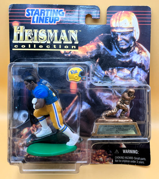 1997 Tony Dorsett Starting Lineup w/ Card Heisman Collection  Factory Sealed - Vintage