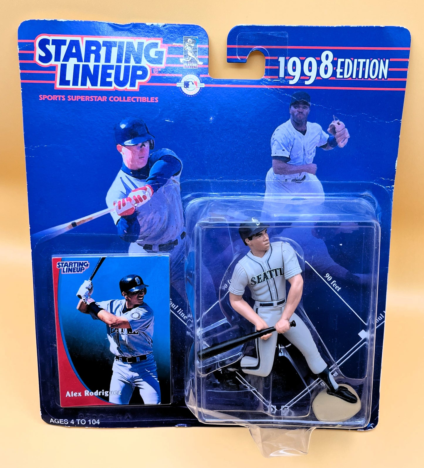 1998 Alex Rodriguez Starting Lineup with Card Factory Sealed - Vintage